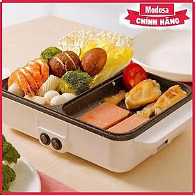 Mua Bếp Nướng Lẩu Modosa 2 In 1 Mini Hàn Quốc - Hàng Chính Hãng
