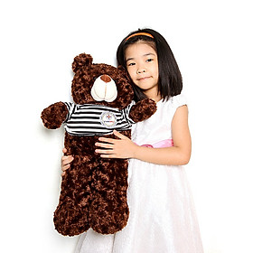 Gấu bông Teddy xinh xắn size 60cm - Tặng khẩu trang thời trang vải Su - Gấu Bông Sóc Nhí
