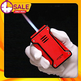 Vỏ Hột Quẹt Bật Lửa Khò 1 Tia Cực Mạnh Jifeng JF-092 Đẹp Độc Lạ Nhiều Màu - Dùng Gas Cao Cấp