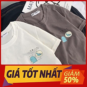 Áo phông nam nữ 1HITSHOP UNISEX Áo thun tay lỡ form rộng cotton mát hút mồ hôi nhiều màu