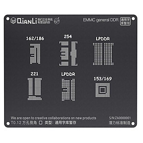 Vỉ làm chân bộ nhớ eMMC/UFS 3D Qianli