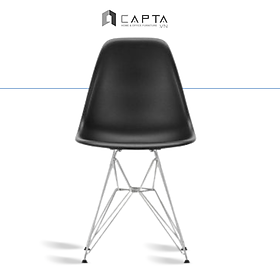 Mua Ghế ăn thân nhựa ABS cứng chắc chân thép mạ màu inox hiện đại Ghế nhựa eames nhỏ gọn ngồi bàn làm việc DSR-S7 TpHCM Eames DSR Eiffel Chair