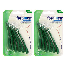 Bàn Chải Làm Sạch Kẽ Răng Foramen (Bộ 6 Cái) (2 Bộ)
