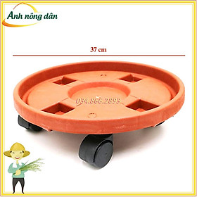 Mua Kệ/giá để chậu cây đường kính 37cm có 4 bánh xe  dễ dàng di chuyển  tiện dụng