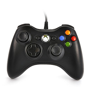 Bộ Điều Khiển USB Có Dây DuaFire Cho PC & Xbox 360 Đen