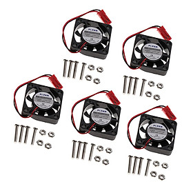 5Pcs 5V 0.2A Cooling Cooler Fan &Screw for Raspberry Pi Model B+/ Pi 2/3B