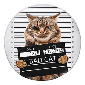 Gối tròn mèo Bad Cat - GOAA154