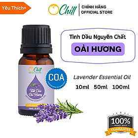 Tinh Dầu Oải Hương OCHILL, Nguyên Chất 100%, Lavender Essential Oil - Kiểm Định QUATEST, COA