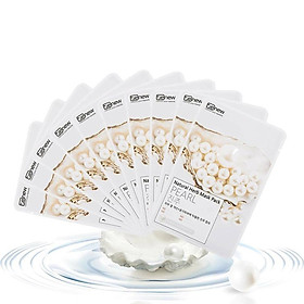 Bộ 10 Miếng Mặt Nạ Tinh Chất Ngọc Trai Benew Natural Herb Mask Pack Pearl (22ml / miếng ) - Hàng Chính Hãng 