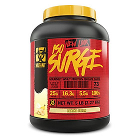 Mutant Iso Surge 5Lbs - Bổ sung Protein, hỗ trợ tăng Cơ, phục hồi Cơ, Zero Đường Lactose