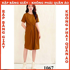 Rập đầm thun mã 1067 -rập giấy A0 (BẢN VẼ)