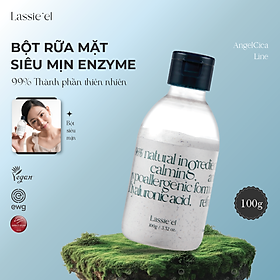 Bột rửa mặt chống lão hoá enzyme Lassie'el Hàn Quốc 100g - Sạch sâu, ẩm mịn, chống lão hoá