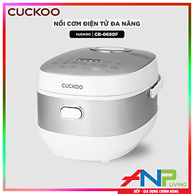 Mua Nồi Cơm Điện Tử Cuckoo CR-0690F (Mầu Trắng - Có Quai Xách - Dung Tích 1.08L - CÔNG SUẤT 600W - Điều Khiển Cảm Ứng) HÀNG NHẬP KHẨU CHÍNH HÃNG