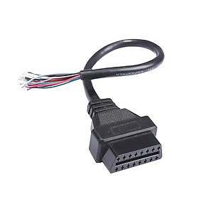 Phép Lạ Lắc Xe Hơi OBD 2 OBDII 16 Nữ Chẩn Đoán Cổng Kết Nối Cáp Nối Dài 30 Cm