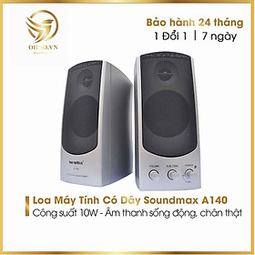 Mua Loa Máy Vi Tính Soundmax A140 Loa Laptop Nghe Nhạc Loa Âm Thanh Để Bàn Có Dây hàng chính hãng