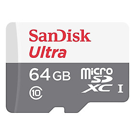 Thẻ Nhớ Micro SDXC SanDisk UHS-1 64GB Class 10 - Hàng Chính Hãng