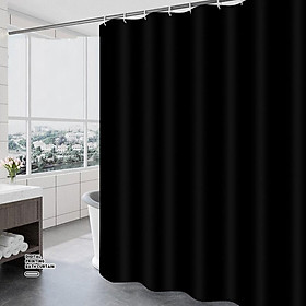 Mua Rèm Nhà Tắm  Phòng Tắm Không Thấm Nước Vải Polyester  Họa Tiết Màu Đen