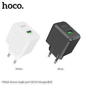 Mua Cốc Sạc Nhanh Dành Cho Hoco Qc3.0 18W CS12A 1 Cổng USB Hàng Chính Hãng