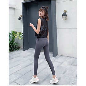 Áo Tank Top Nữ Kết Hợp Vói Áo Bra, Đồ Tập Thể Thao Tập Gym, Yoga, Fitness, Dạo Phố Phong Cách Tre Trung, Free Size