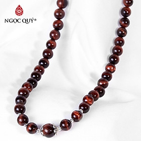 Chuỗi cổ đá thiên nhiên size hạt 8mm - Ngọc Quý Gemstones