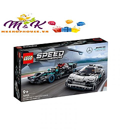 Đồ Chơi LEGO Siêu Xe Mercedes-Amg F1 W12 E Performance &amp Mercedes-Amg Pro 76909 564 chi tiết