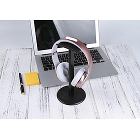 Hình ảnh Giá đỡ treo tai nghe chắc chắn bằng kim loại thép không gỉ, Đỡ dựng headphone để bàn