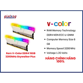 Mua Ram V-Color DDR4 16GB 3200MHz Skywalker Plus - Hàng chính hãng
