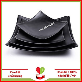 Mua Đĩa Nhựa Phíp Vuông  Dĩa Vuông Nhà hàng Cực Sịn - Duonghieu6789