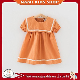 Váy bé gái phong cách thủy thủ đáng yêu hàng QCCC