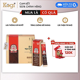 [Combo] Nước hồng sâm Hàn Quốc KGC Everytime Balance 10ml x 30 gói - Tặng 1 Kẹo hồng sâm 120g