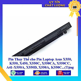 Pin cho Laptop Asus X550 K550 X450 X550C X550CA X550CC A41-X550A X550D X550A K550C - Hàng Nhập Khẩu  MIBAT188