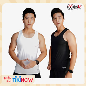 Combo 2 áo ba lỗ nam/áo 3 lỗ nam, sợi cotton mềm mịn siêu thoáng mát, thấm hút mồ hôi cực tốt, co giãn 4 chiều MRM FASHION -MM