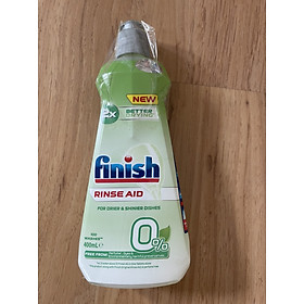 Nước làm bóng Finish Eco 0% 400ml - Dành cho máy rửa chén, bát