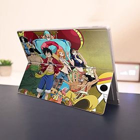 Skin dán hình One Piece x25 cho Surface Go, Pro 2, Pro 3, Pro 4, Pro 5, Pro 6, Pro 7, Pro X