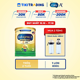 [Cho cả trẻ sinh mổ] Sữa bột Enfagrow A+ NeuroPro 3 C-Sec 800g cho trẻ từ 2-6 tuổi