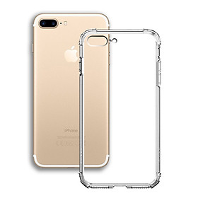 Ốp Lưng Chống Sốc cho điện thoại Apple Iphone 7 Plus / 8 Plus - Dẻo Trong - Hàng Chính Hãng