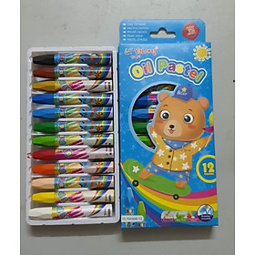 BỘ SÁP MÀU OIL PASTEL 12 MÀU 