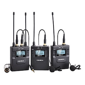Mua Micro Không Dây UHF Cho Máy Ảnh Comica CVM-WM300A - Hàng Chính Hãng