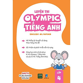 Sách  Luyện thi Olympic Tiếng Anh  Lớp 4 – BẢN QUYỀN