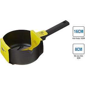 Mua Chảo Lock&Lock Soma Milk 16cm LMH1162 - Màu Đen