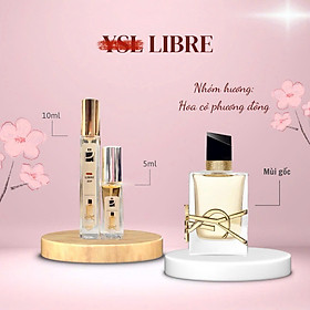 Tinh dầu nước hoa dạng xịt 5ml 10ml Y.S.L Libre (mùi nữ) sang trọng, quyến rũ