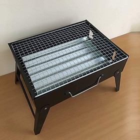 Bếp Nướng Than Hoa Cao Cấp Kèm Vỉ Nướng Flamme - Hàng Chất Lượng