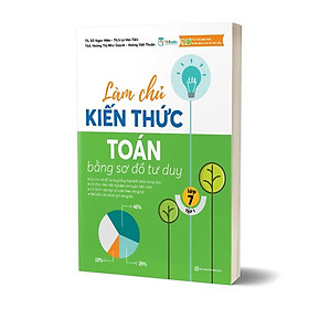 Làm chủ kiến thức Toán bằng sơ đồ tư duy – Lớp 7 tập 1 - Bản Quyền