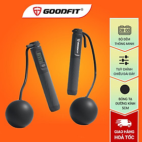 Dây nhảy không dây, dây nhảy thể dục đếm số tự động chính hãng GoodFit GF903JR dây nhảy thể dục tại nhà