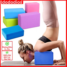 Gối Gạch Tập Yoga Chọn Màu Chất Liệu EVA Mật Độ Cao Nặng 185 Gram Chính Hãng Dododios – Gối Tập Yoga Tập Gym Tập Thể Thao Cao Cấp