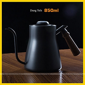 Mua Ấm cổ ngỗng dung tích 850ml | Kèm nhiệt kế đo nhiệt độ nước