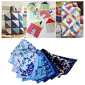 10Pcs Roll up Cotton Fabric Strips