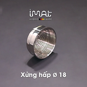 Mua  Chính hãng iMat  Xửng hấp iMat inox 304 kích cỡ 18(cm). Dùng cho nồi  chảo cùng size