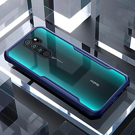 Ốp lưng chống sốc cho Xiaomi Redmi Note 8 Pro, mặt lưng trong viền nhựa TPU dẻo màu XUNDD