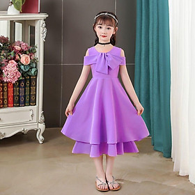 SHUANGYAN Cô gái mùa hè ăn 2023 tây cô gái nhỏ váy dài đầm công chúa trẻ em váy mùa hè chiffon nàng tiên váy